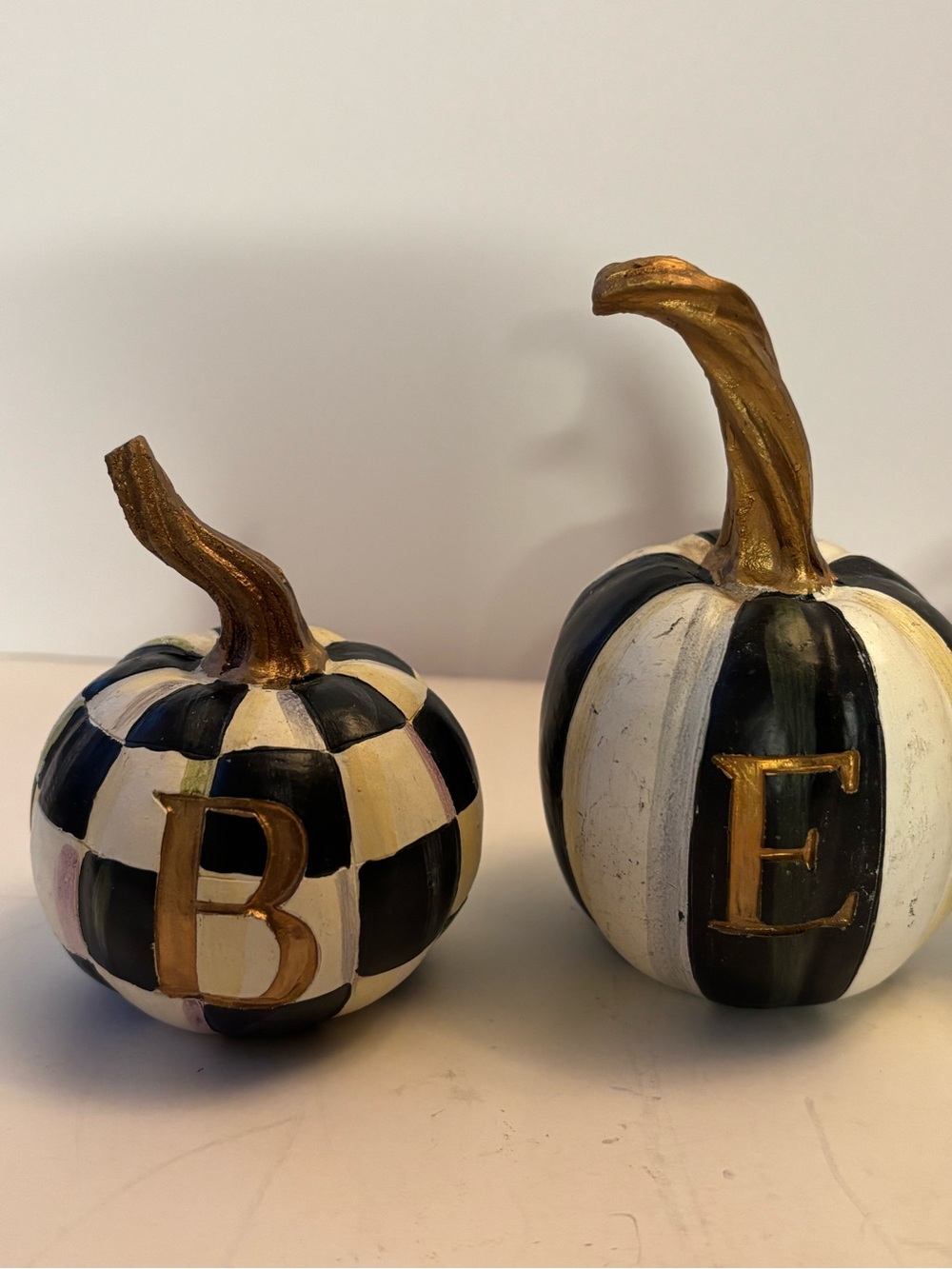 MacKenzie-Childs beware decor pumpkins - Picture 3 of 8
